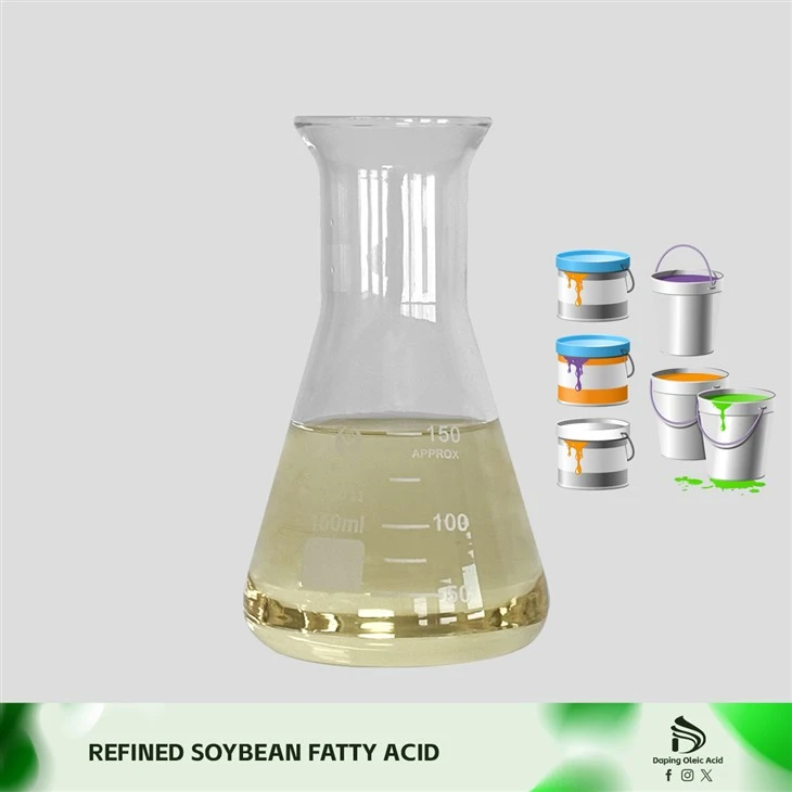 High IV Oleic Acid Suitable For Dimer Acid Alkyd Resin Surfactant Synthetic Detergent/soyabean Fatty Acid